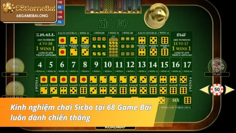 Kinh nghiệm chơi Sicbo luôn dành chiến thắng